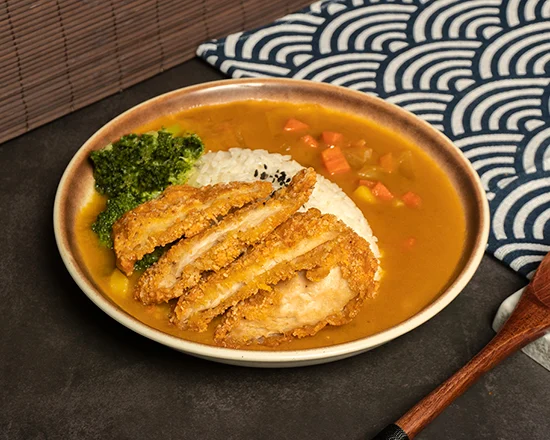 Fried Chicken Cutlet Curry Rice