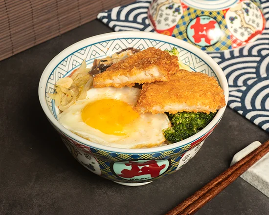 Golden Fish Fillet Donburi