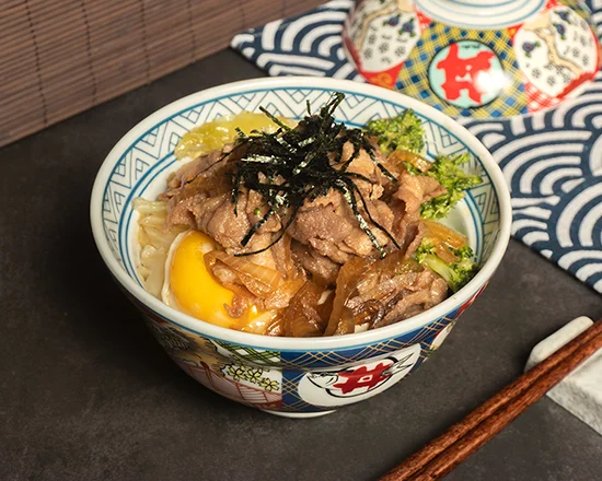 Sukiyaki Beef Donburi