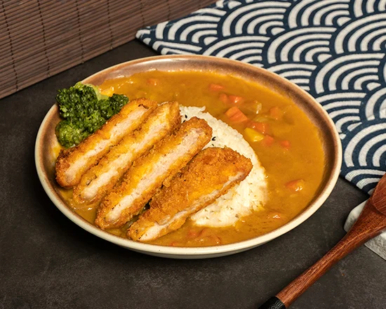 Thick Cut Pork Cutlet Curry Rice