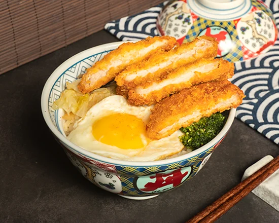 Thick Cut Pork Cutlet Donburi