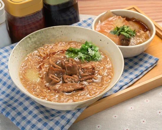 Intestines Vermicelli And Meatball