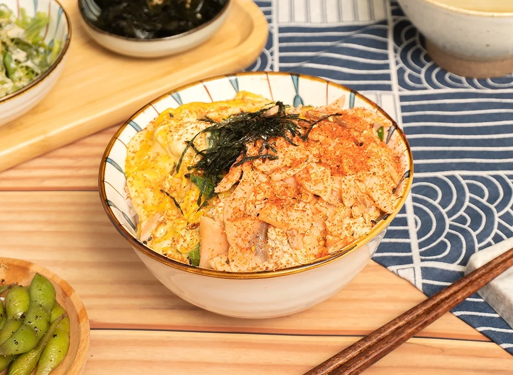 Nk04 Item04丼・鮮鮭滑蛋寿喜丼