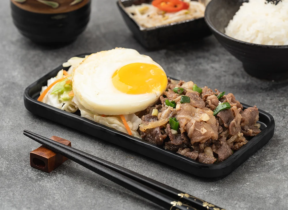 Nk05 1 Item05 羊肉鐵板弁当 附湯