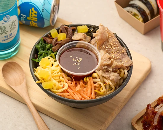 Nk07 Item15 Bbq 豬肉拌飯 바베큐 돼지고기 비빔밥