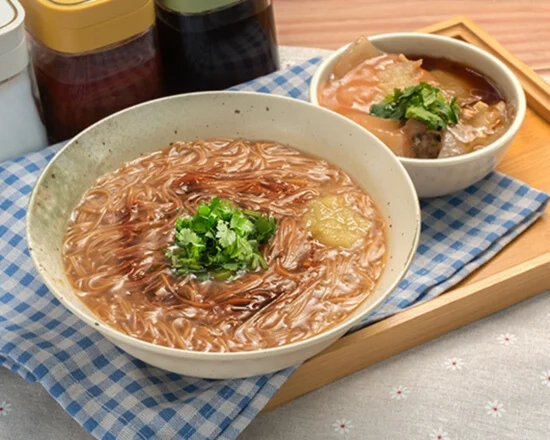 Plain Vermicelli And Meatball