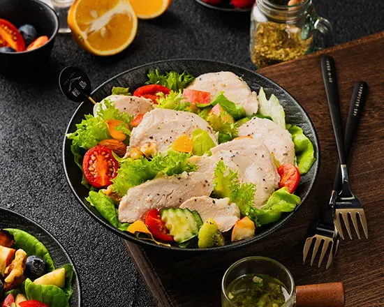 Item16 舒肥雞胸肉生菜沙拉盒|sous Vide Chicken Breast Lettuce Salad Box