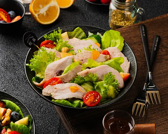 Item21 舒肥松阪豬生菜沙拉盒|sous Vide Matsusaka Pork Lettuce Salad Box