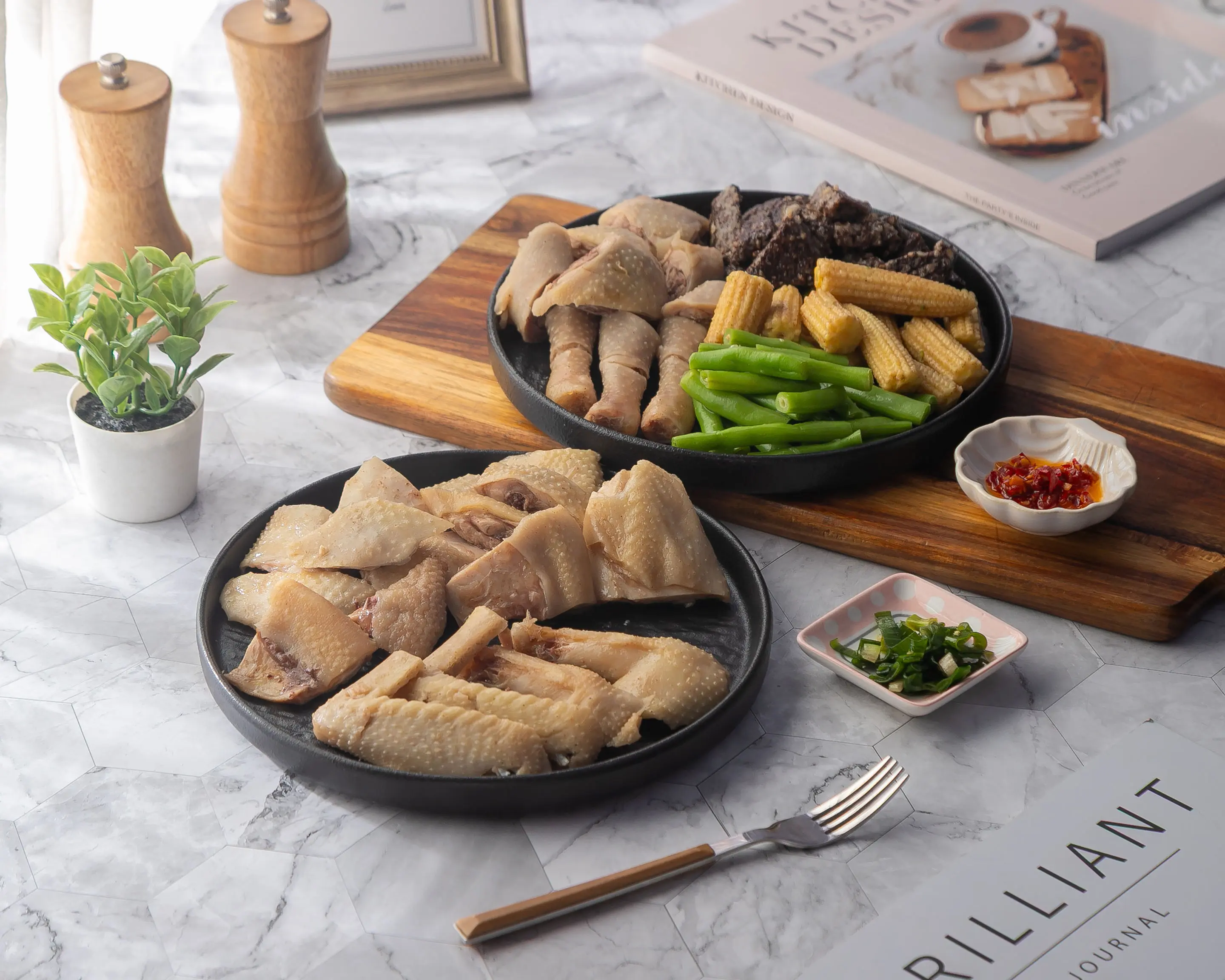 雞餓難耐 Salted Chicken 鹽水雞專門 嫩雞雙饗餐 2880x2304