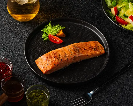 Item44 單點肉肉 • 爐烤鮭魚菲力|roasted Salmon Fillet