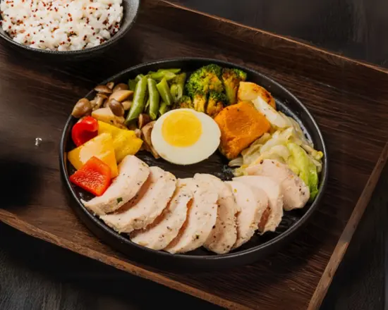 Item02 舒肥雞胸肉餐盒|sous Vide Chicken Breast Rice Box