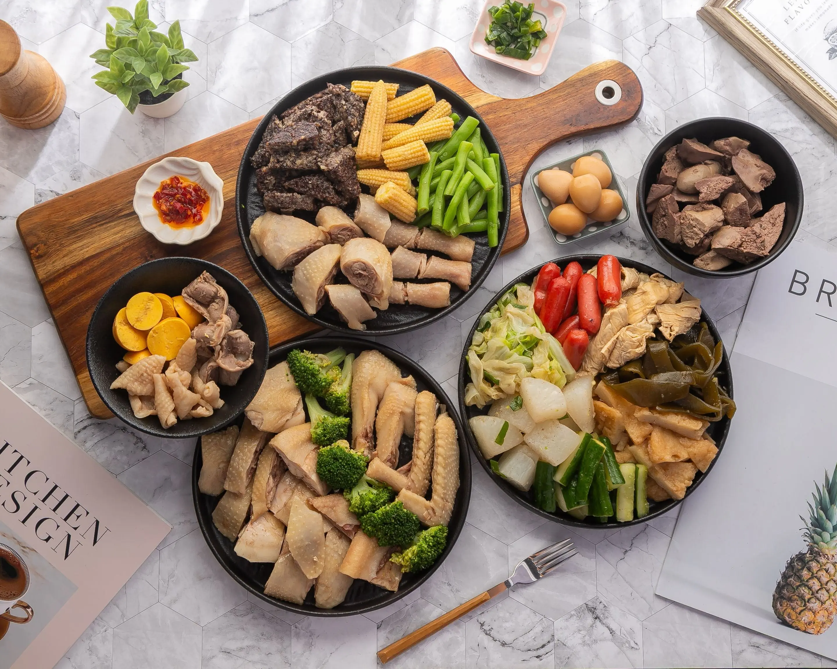 Salted Chicken Banner