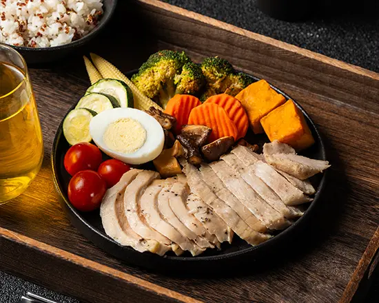 Item69 舒肥松阪豬舒肥雞胸餐盒|sous Vide Matsusaka Pork Sous Vide Chicken Breast Meal Box