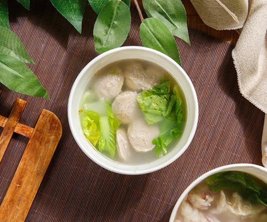Q彈多汁的香菇貢丸湯 基隆推薦