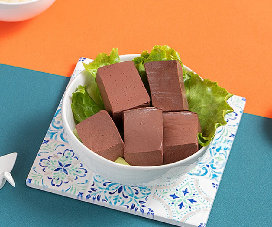 滑嫩順口的麻辣鴨血 台北美食