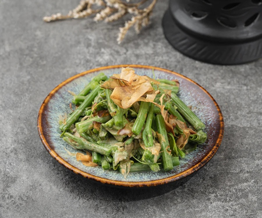 清爽開胃的胡麻時蔬 新北小菜