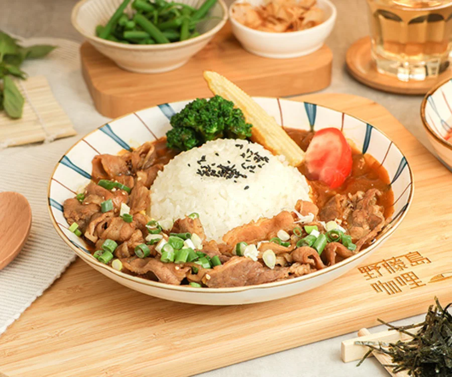 濃郁日式壽喜豚咖哩飯 新竹推薦