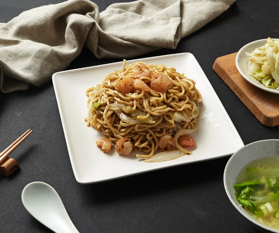 Q彈蝦仁炒麵 新北美食
