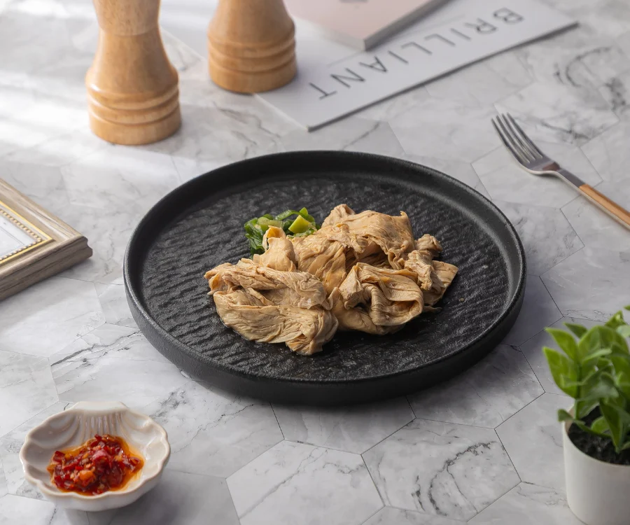 吸滿湯汁的豆包 新竹必吃