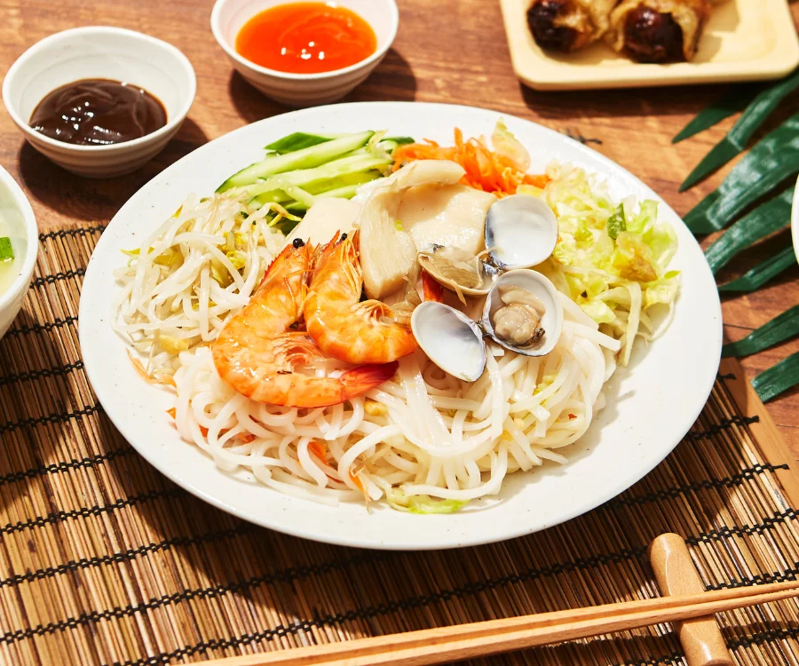 澎湃滿足的什錦乾拌河粉 宜蘭推薦
