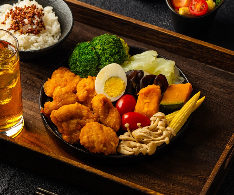 外酥內嫩的日式唐揚炸雞餐盒 新竹健康餐