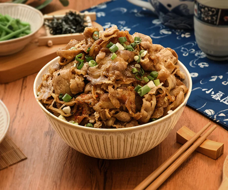 雙重享受的爆盛壽喜雙寶丼 中壢外送