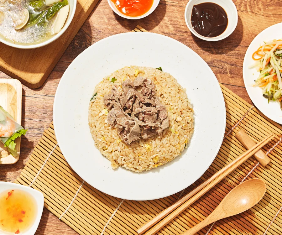 經典風味的豬肉炒飯 宜蘭外送