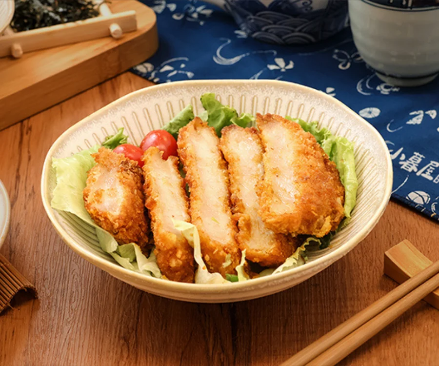 單點外酥內嫩的厚切炸豬排 中壢推薦