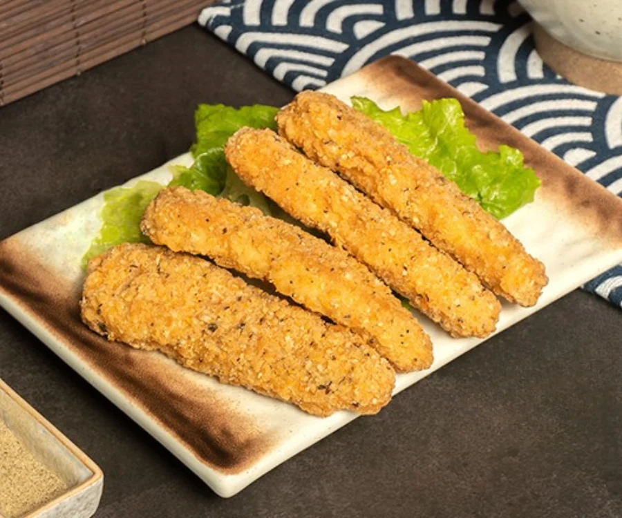台中一中街咖哩飯檸檬雞柳炸雞柳條金黃酥脆搭配檸檬片