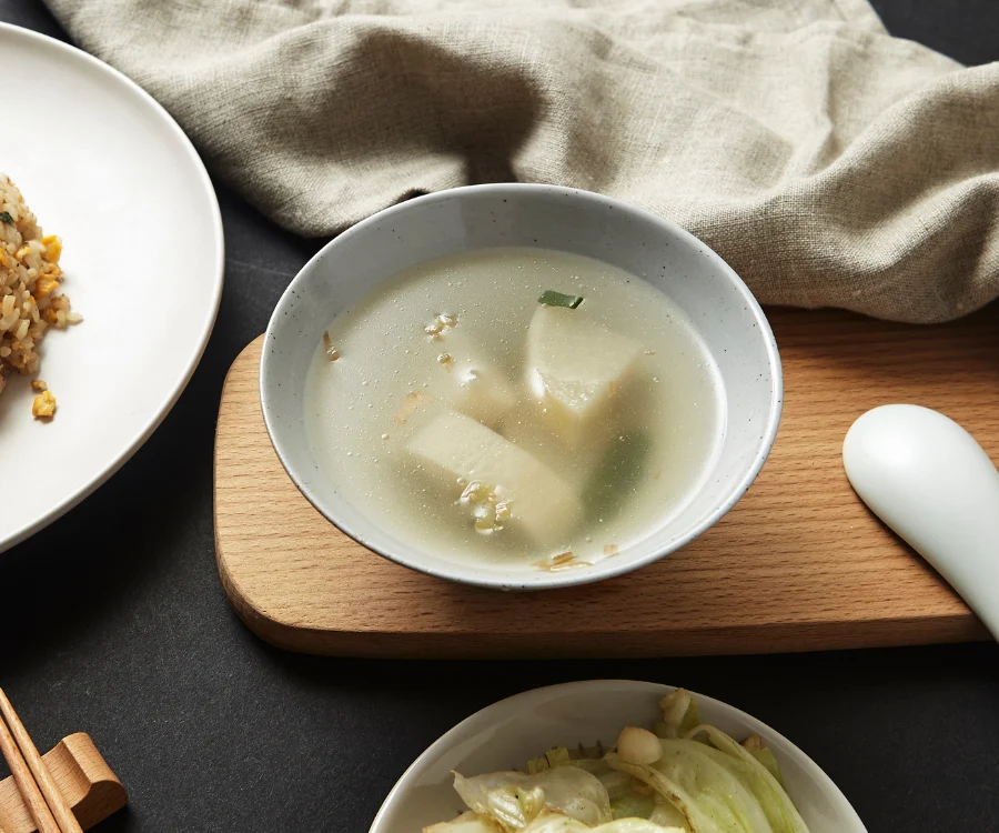 清爽甘甜的蘿蔔湯 新北美食
