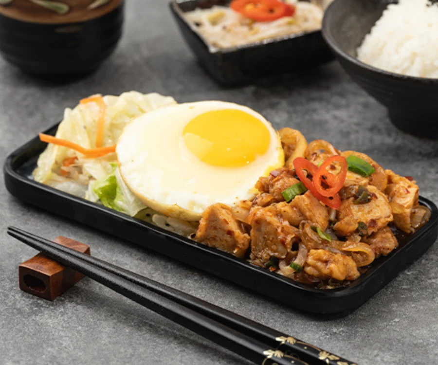 香麻帶勁的辣潑雞肉便當 新北推薦