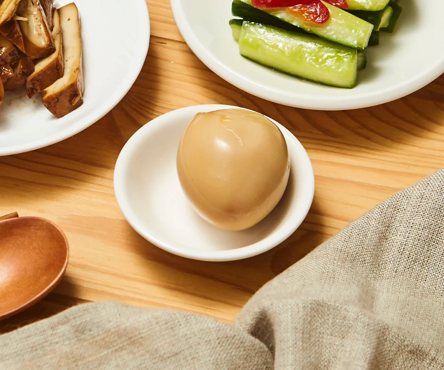 入味十足的單點滷蛋 嘉義小菜