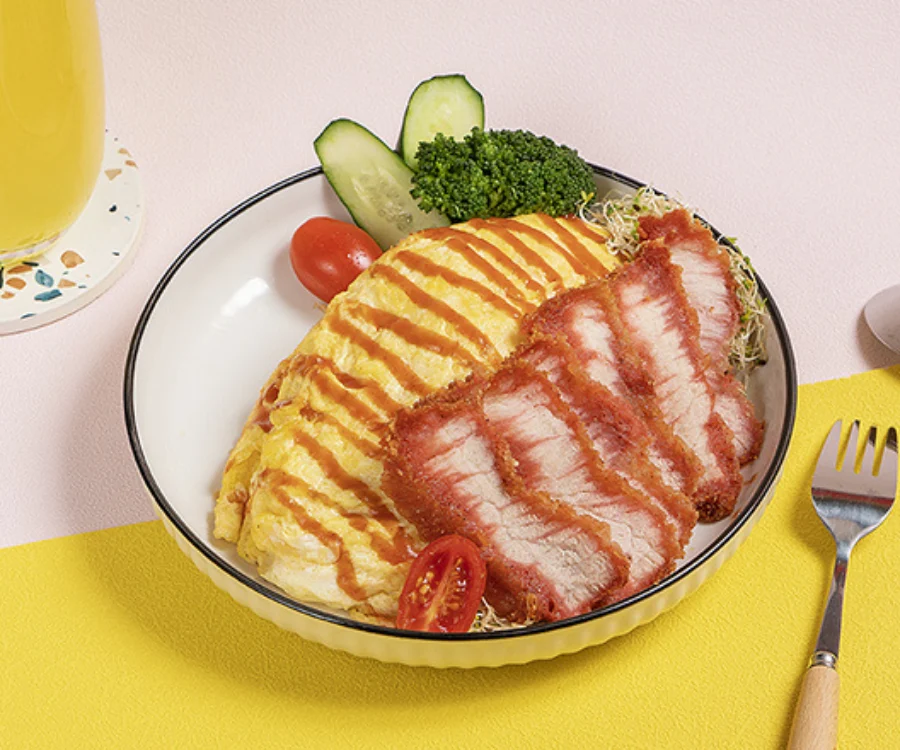 經典古早味的懷舊紅糟肉蛋包飯 台中推薦