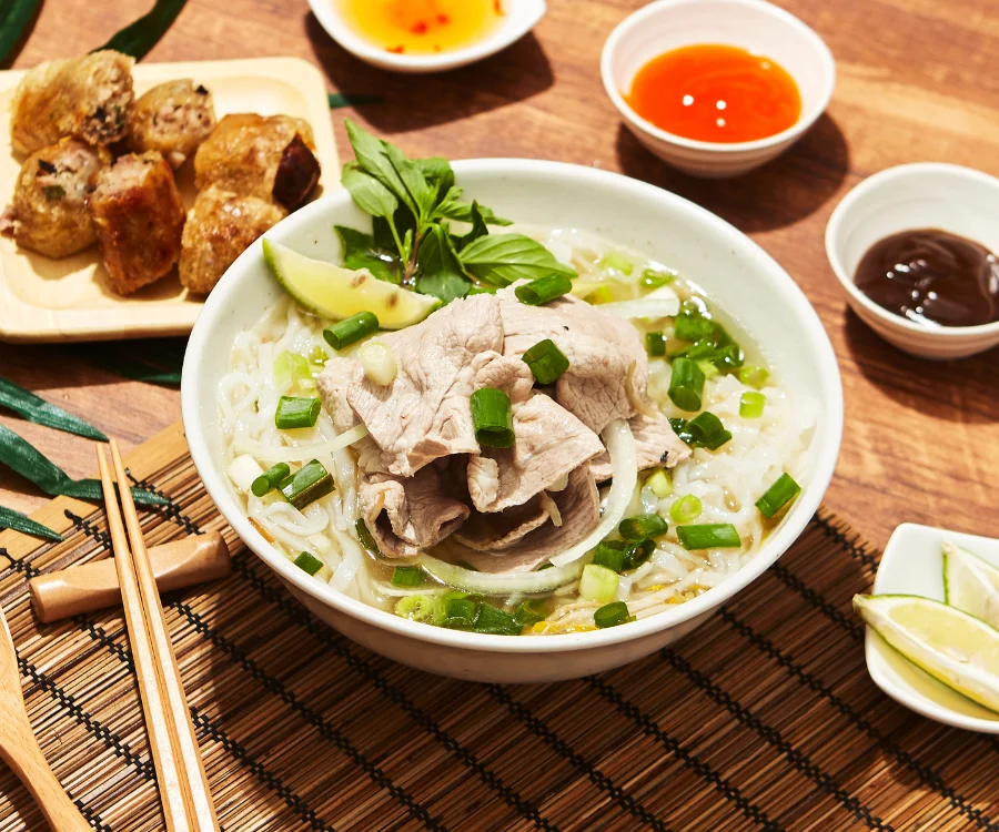 經典風味的越式豬肉河粉 宜蘭美食