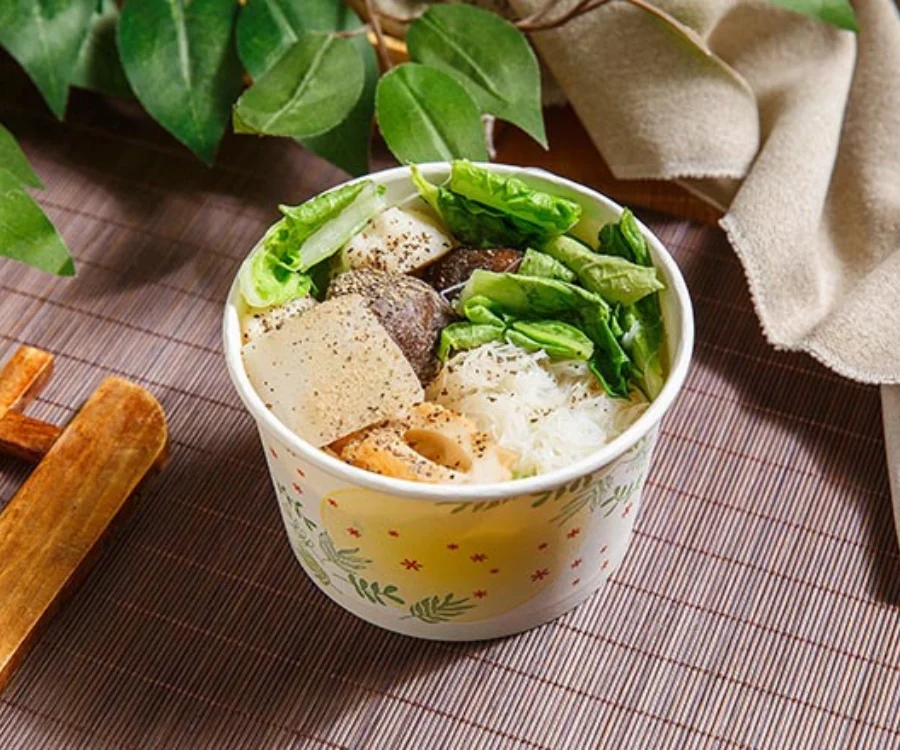 滑順入味的台式鍋燒米粉 基隆美食