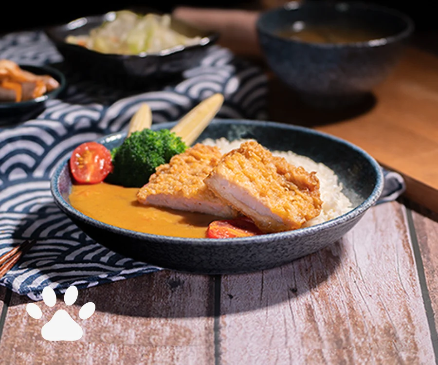 外酥內嫩的卡拉脆雞咖哩飯 新北推薦