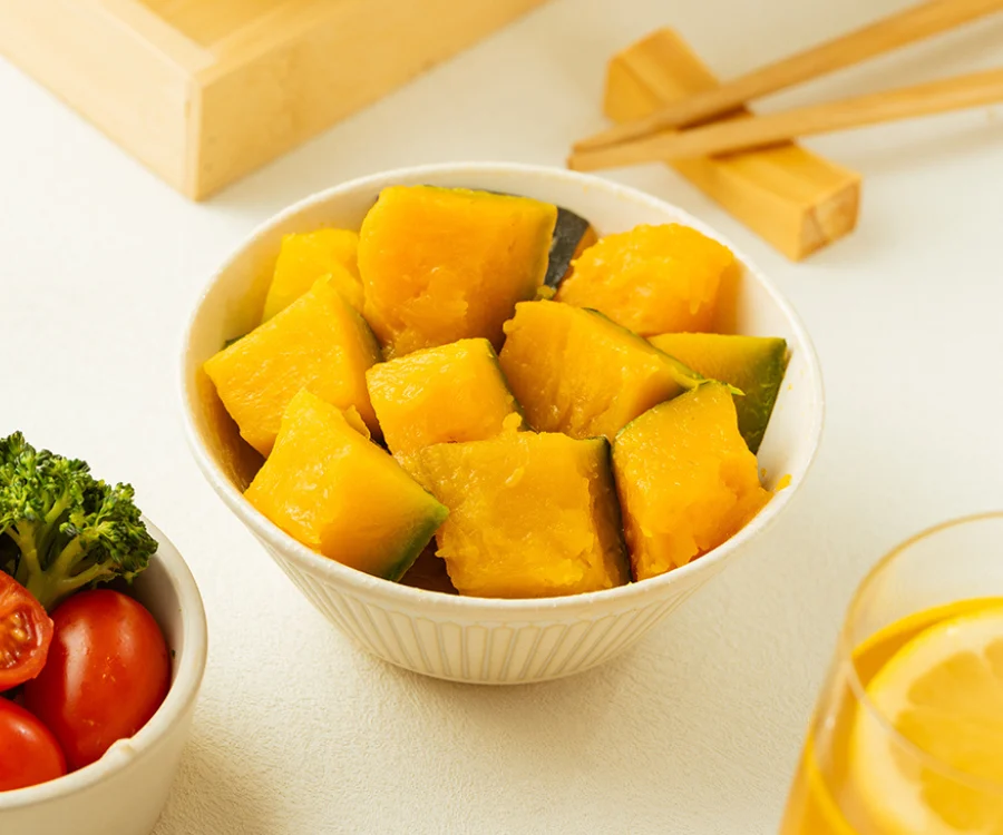鬆軟香甜的香烤南瓜 新竹美食