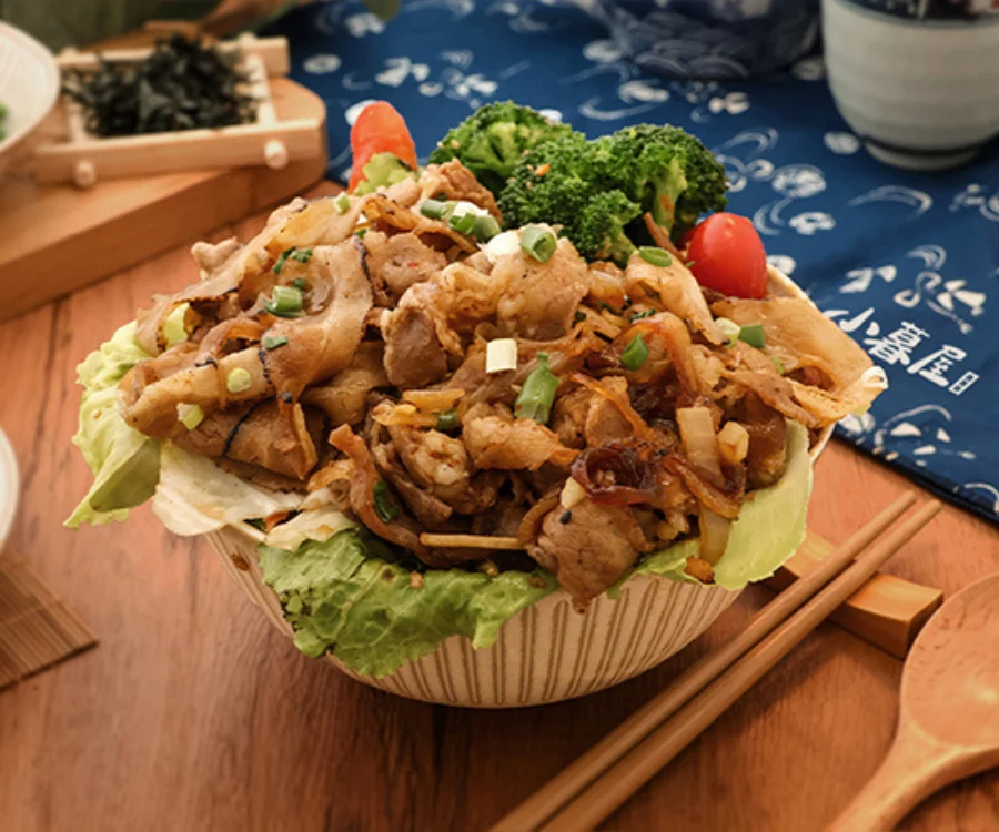 炙燒風味的爆盛燒肉豚丼 中壢美食