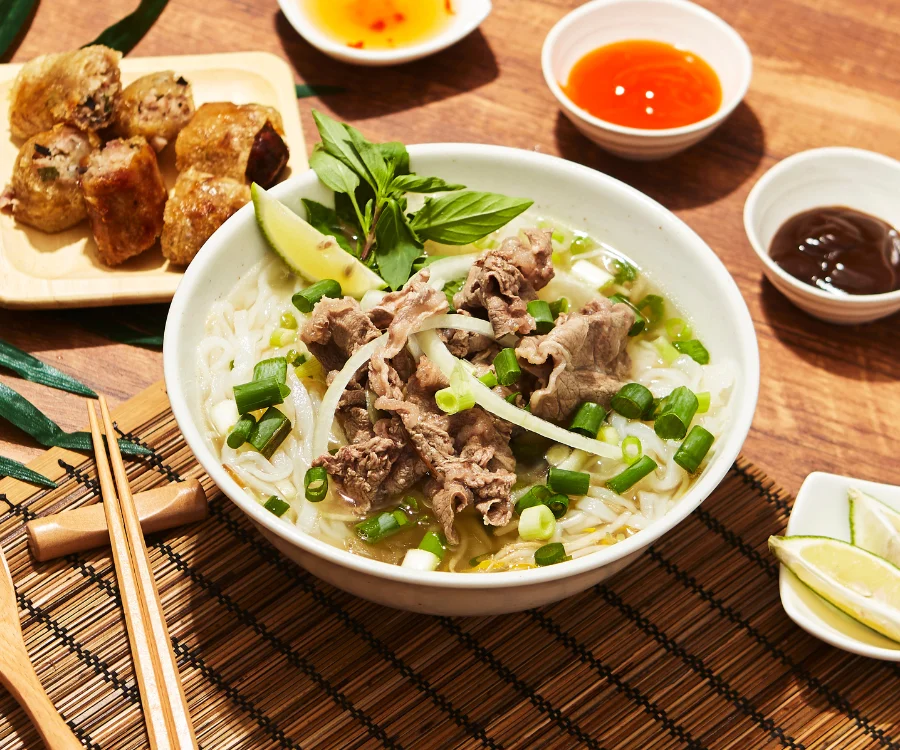 湯頭清甜的越式鮮牛肉河粉 宜蘭推薦