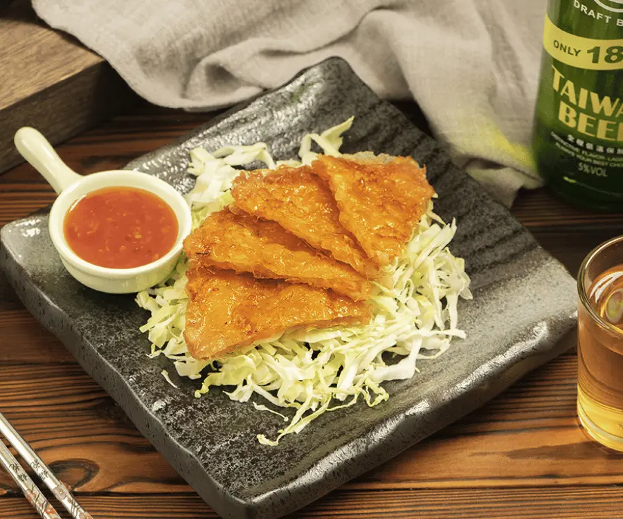 外酥內q的泰式月亮蝦餅 台北美食