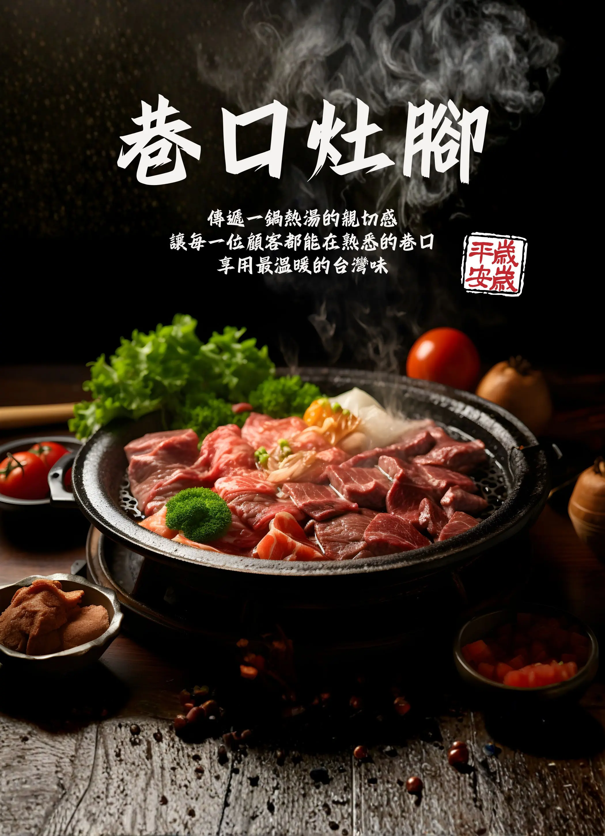 巷口灶腳｜小火鍋專賣店的最新菜單