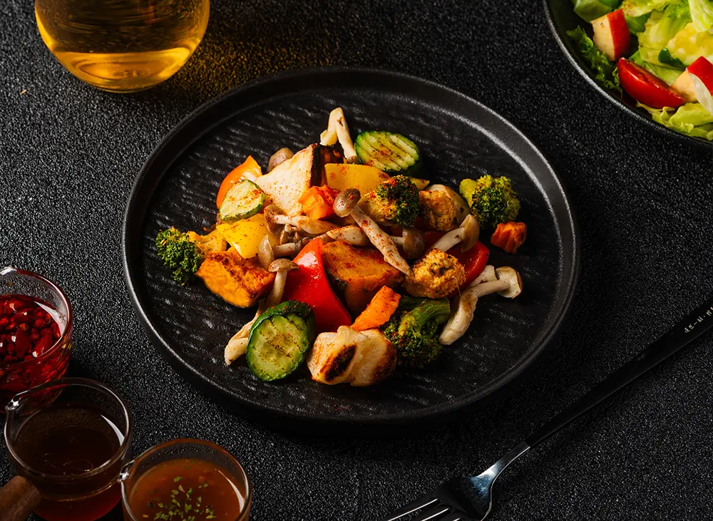 Item32 爐烤原型時蔬｜oven Roasted Whole Vegetables