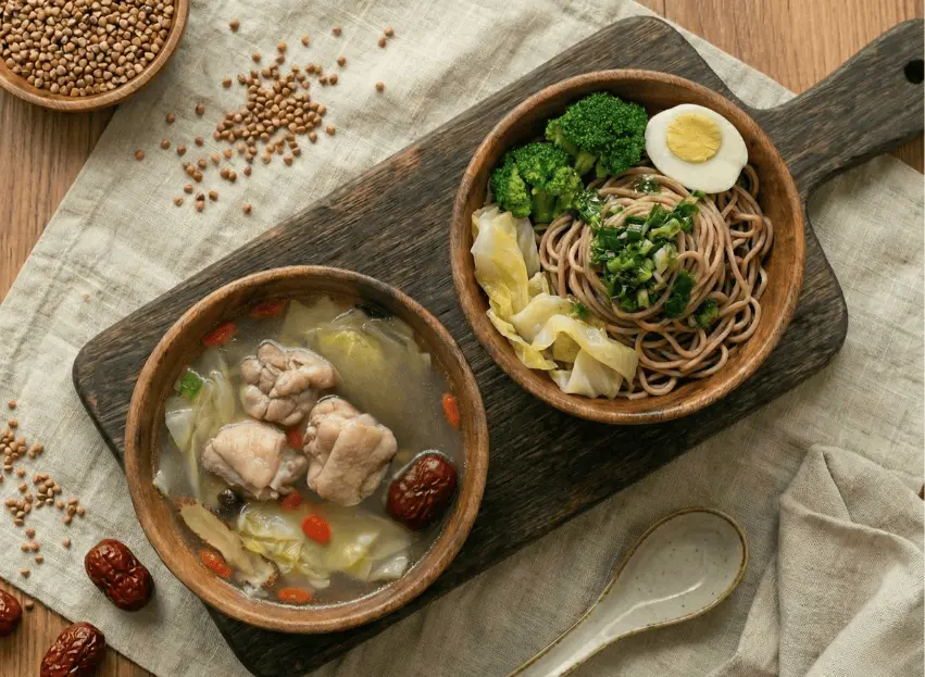 純粹天然原型食物蕎麥麵 台北餐盒