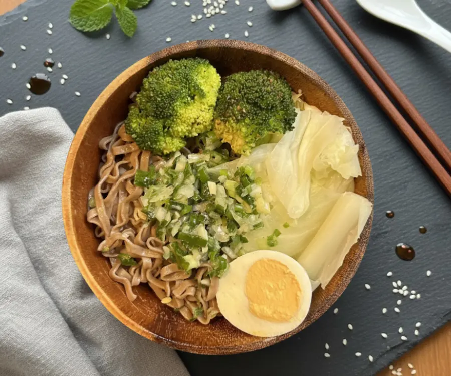 鹹香蔥鹽蕎麥麵 台北美食