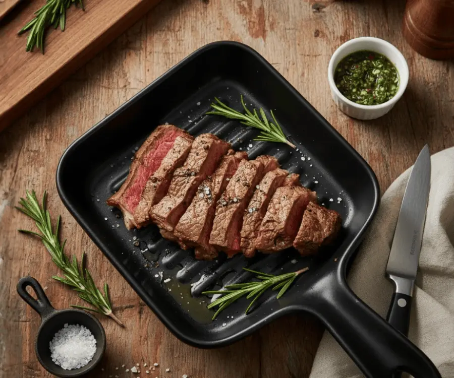 單點蒜片煎牛排 信義美食