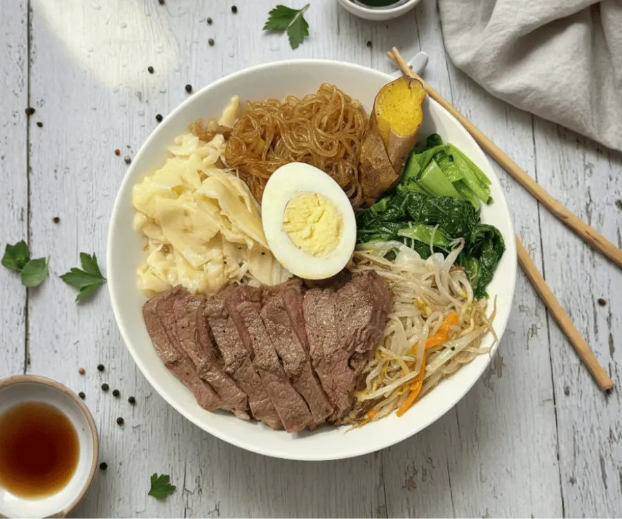 蒜香濃郁牛排飯 信義美食