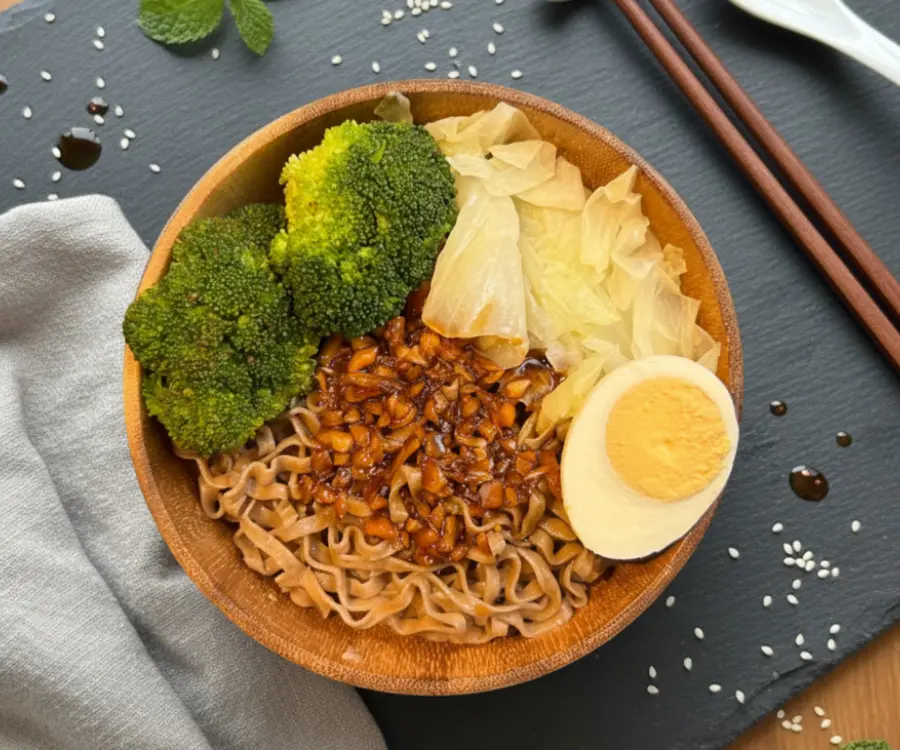 蒜香台味蕎麥麵 台北小吃