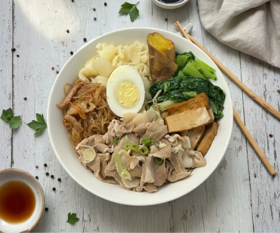 鹹香日式蔥鹽豬 信義便當