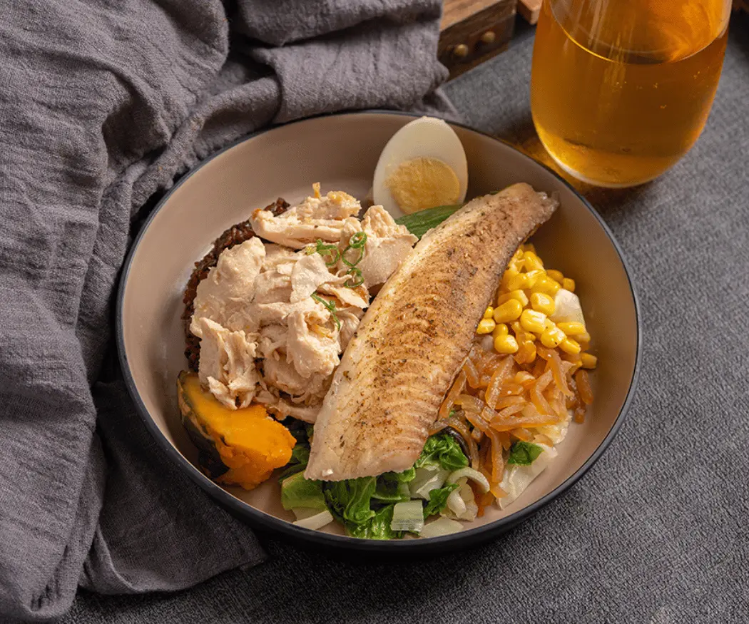 萬隆香檸鯛魚雙拼 清爽蛋白質