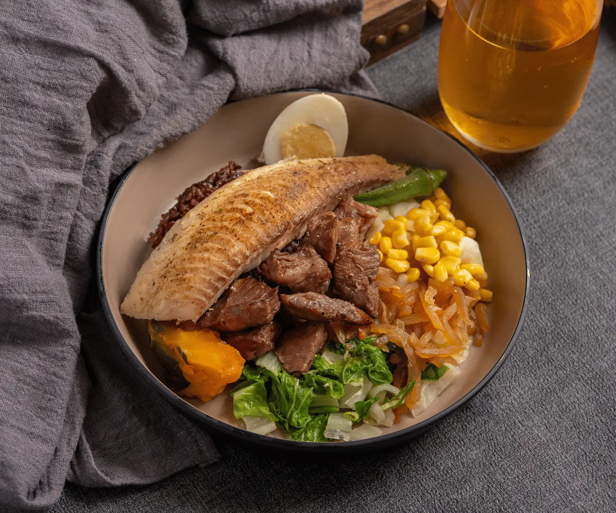 萬隆牛肋鯛魚雙拼 精緻豪華餐